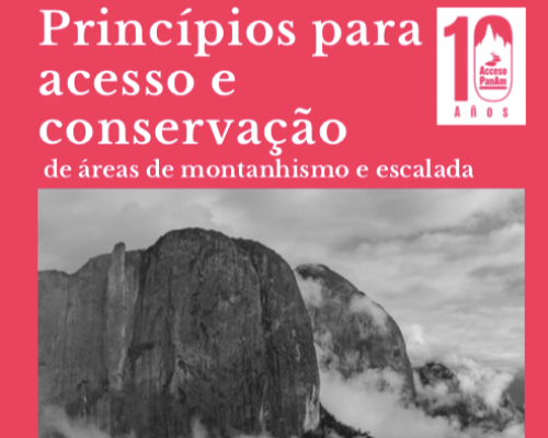 Princípios para acesso e conservação de áreas de escalada e montanhismo